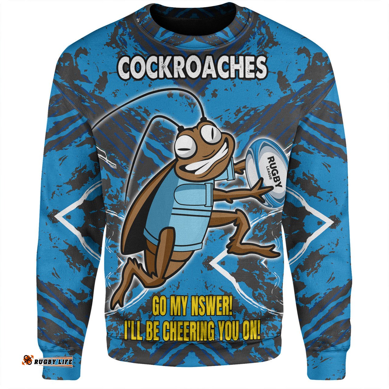Cockroach Sport Sweatshirt - Custom Go My NSWer