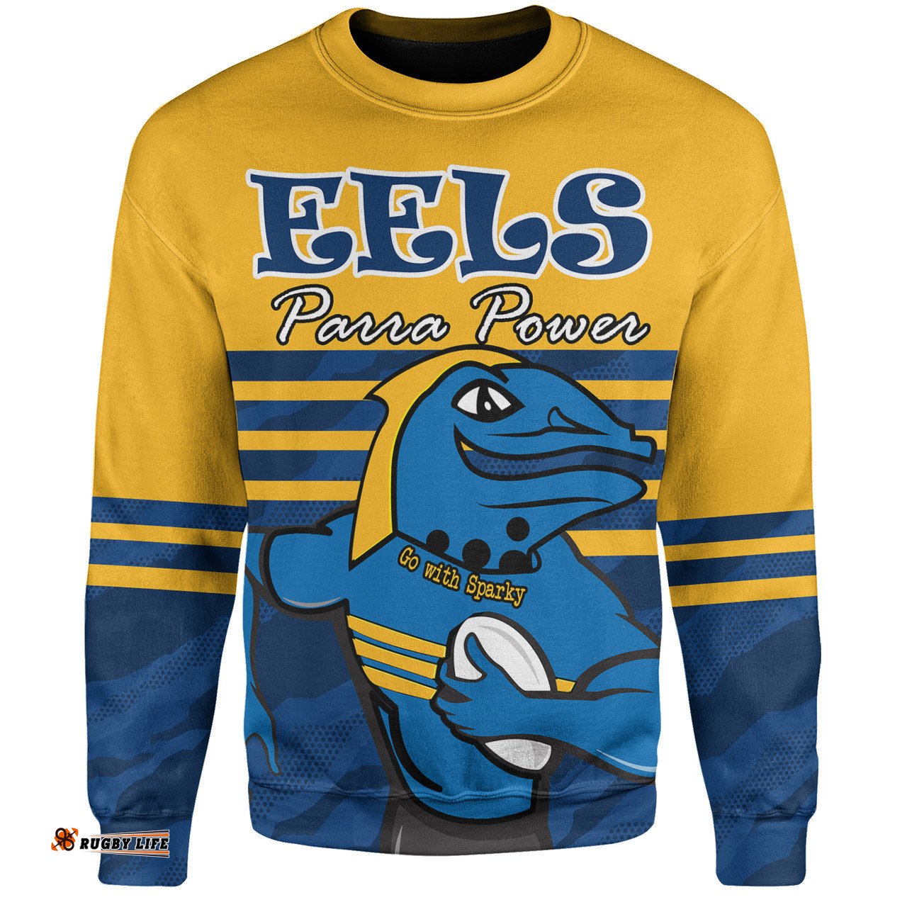 Parramatta Eels Custom Sweatshirt - Parramatta Eels Supporter Sweatshirt