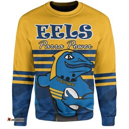 Parramatta Eels Custom Sweatshirt - Parramatta Eels Supporter Sweatshirt