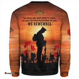 Australia Sweatshirt We Will Never Forget