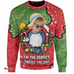 Australia Christmas Custom Sweatshirt - I'm the Perfect Present Red Sweatshirt