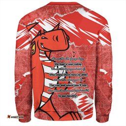 St. George Illawarra Dragons Sweatshirt - Theme Song