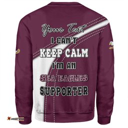 Manly Warringah Sea Eagles Sweatshirt Custom Team Of Us Die Hard Fan Supporters