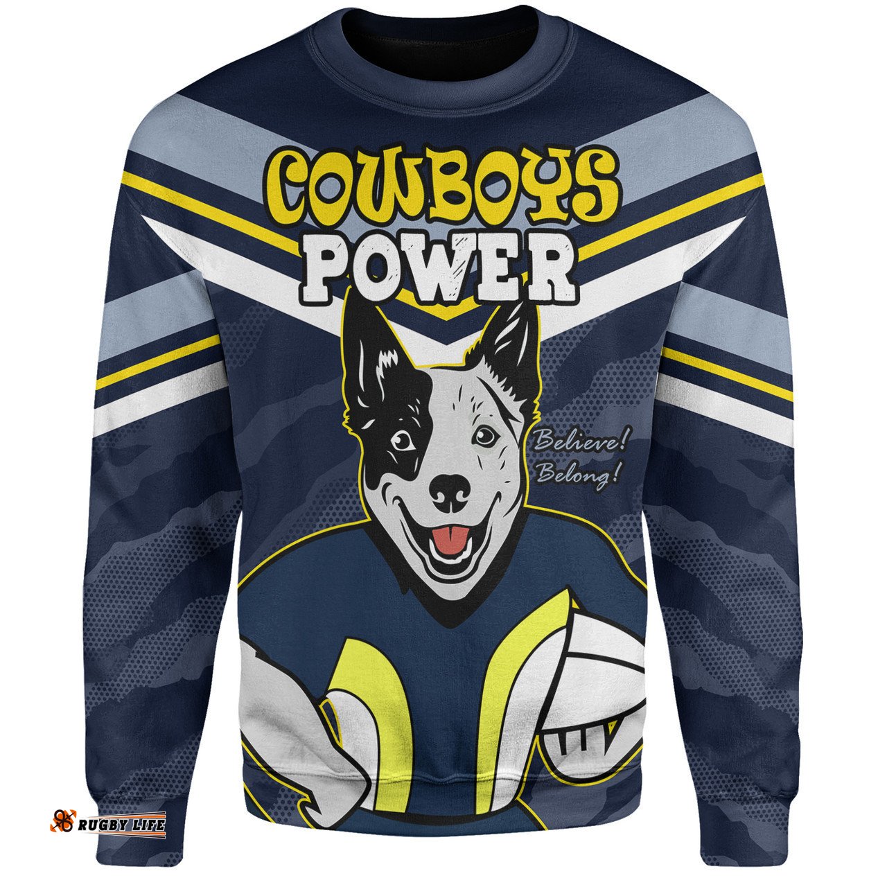 North Queensland Cowboys Custom Sweatshirt - I Hate Being This Awesome But North Queensland Cowboys Sweatshirt