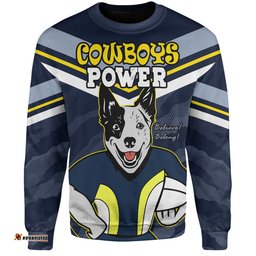 North Queensland Cowboys Custom Sweatshirt - I Hate Being This Awesome But North Queensland Cowboys Sweatshirt