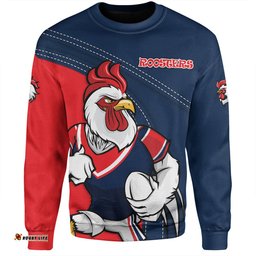 Sydney Roosters Sweatshirt Custom Team Of Us Die Hard Fan Supporters