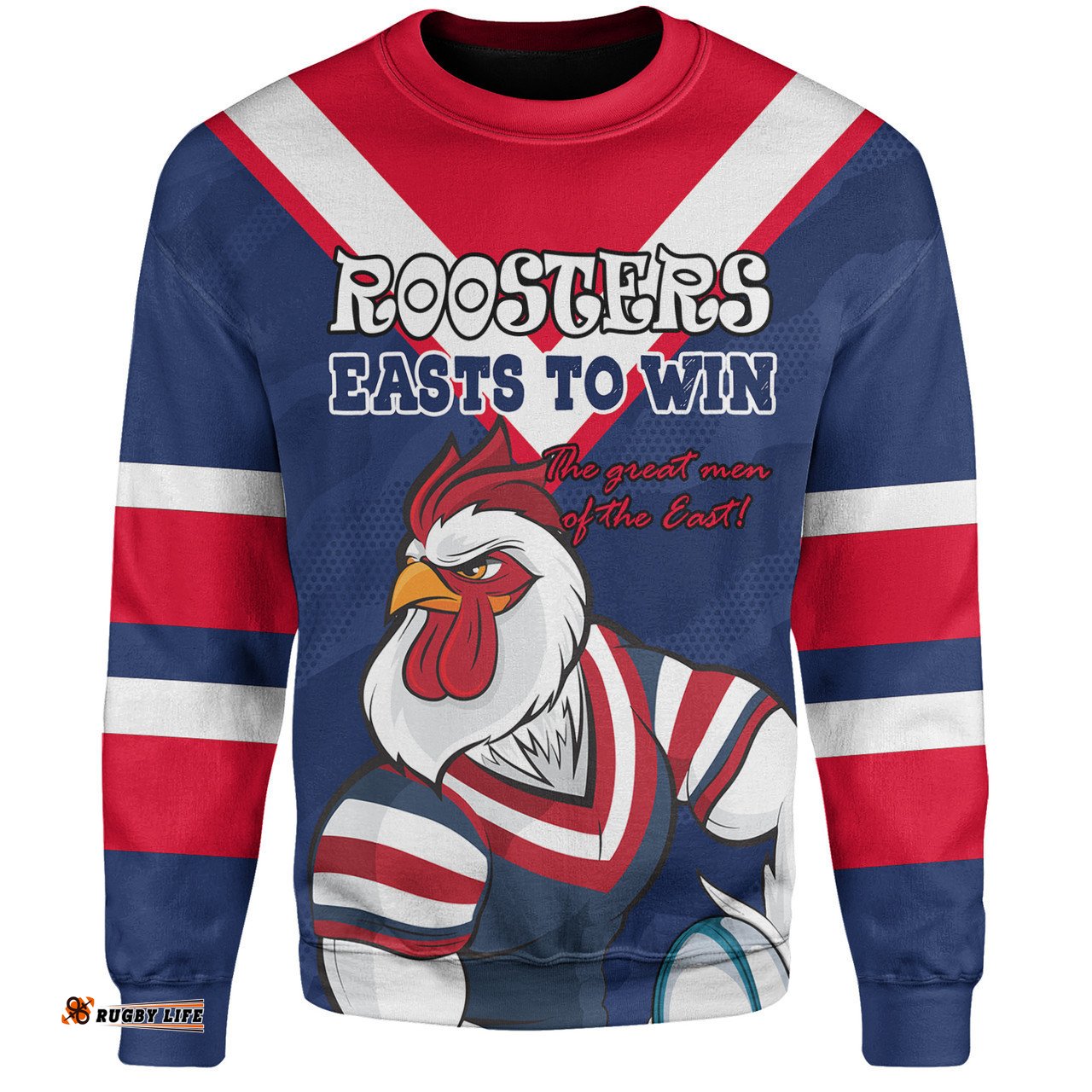 Sydney Roosters Custom Sweatshirt - I Hate Being This Awesome But Sydney Roosters Sweatshirt