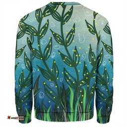 Australia Aboriginal Sweatshirt - Nature Concept Aboriginal Style Sweatshirt