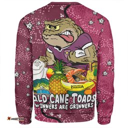 Queensland Cane Toads Custom Sweatshirt - Australian Big Things Sweatshirt