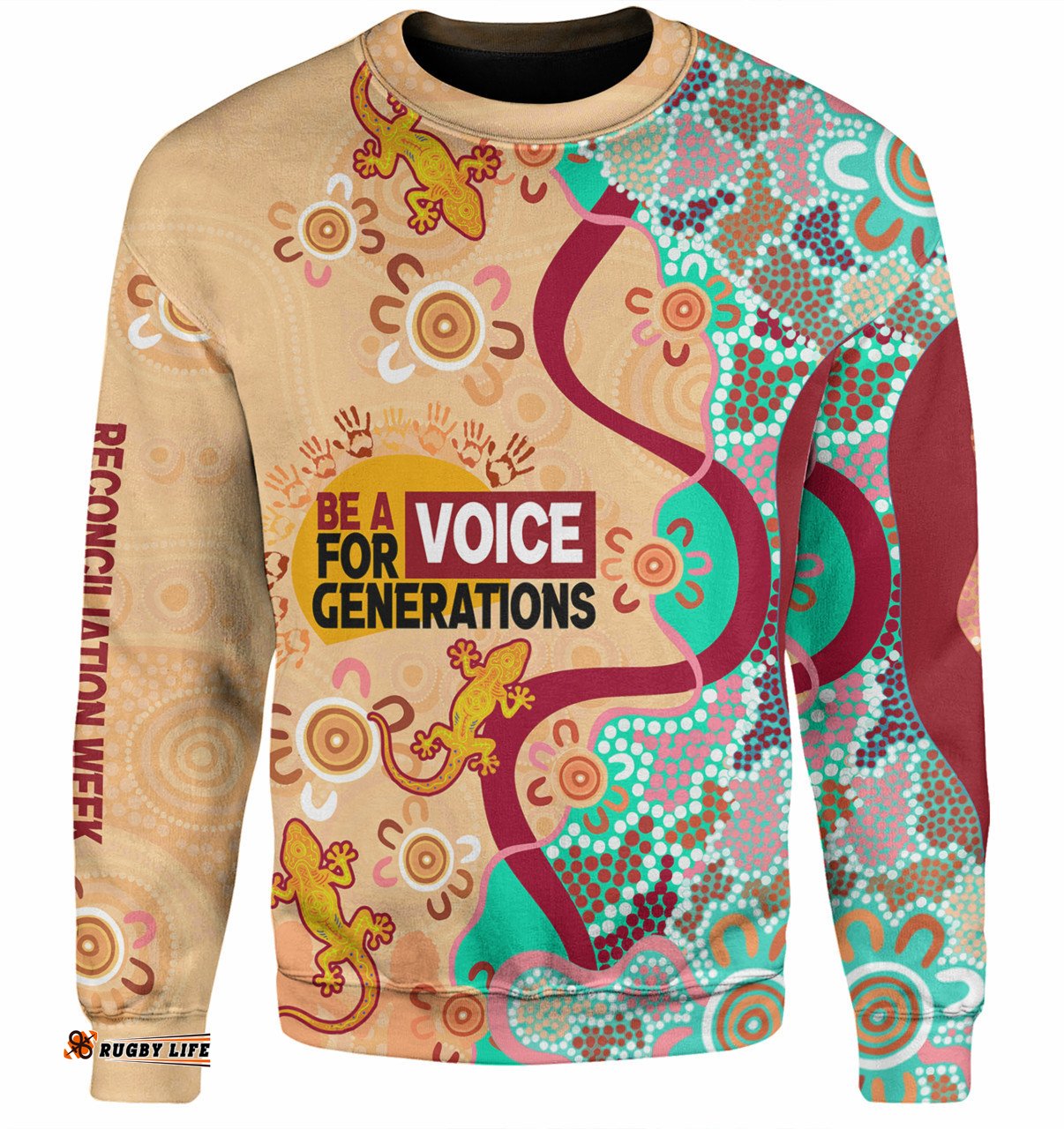 Australia  National Reconciliation Week Custom Sweatshirt - Be A Voice For Generations Sweatshirt