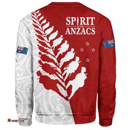 Australia Anzac Day Custom Sweatshirt - Spirit Of The Anzacs Sweatshirt