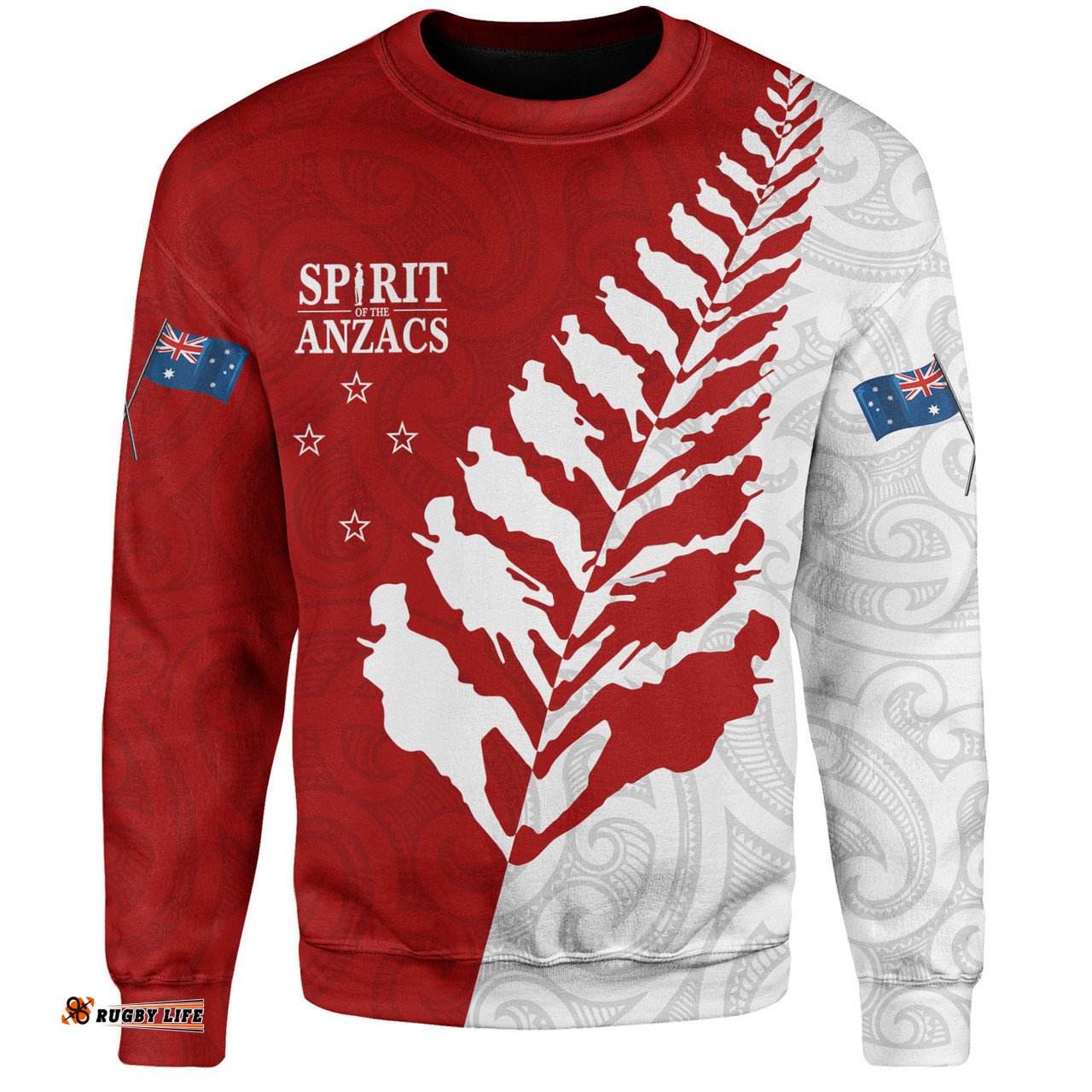 Australia Anzac Day Custom Sweatshirt - Spirit Of The Anzacs Sweatshirt