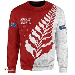 Australia Anzac Day Custom Sweatshirt - Spirit Of The Anzacs Sweatshirt