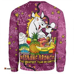 Brisbane Broncos Custom Sweatshirt - Australian Big Things Sweatshirt