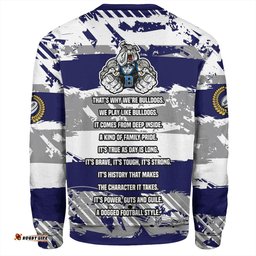 Canterbury-Bankstown Bulldogs Sweatshirt - Theme Song Inspired
