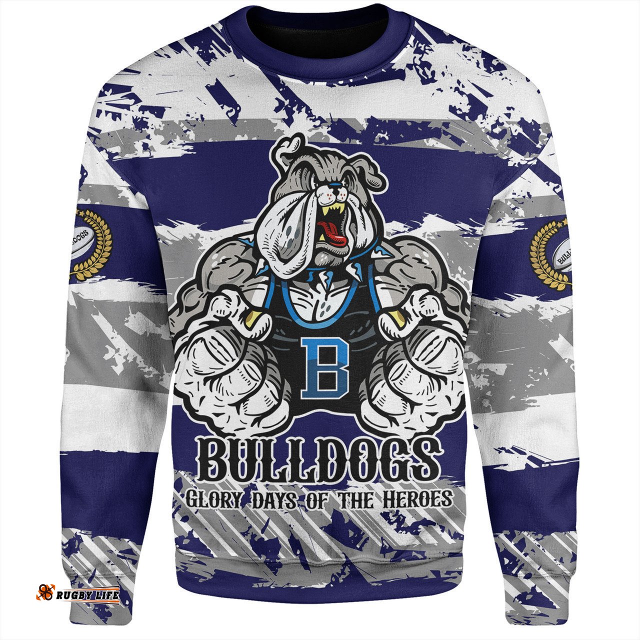 Canterbury-Bankstown Bulldogs Sweatshirt - Theme Song Inspired