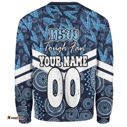 Cockroach Sport Sweatshirt - Tropical Patterns And Dot Painting Eat Sleep Repeat