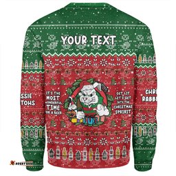 South Sydney Rabbitohs Custom Sweatshirt - Chrissie Spirit Sweatshirt