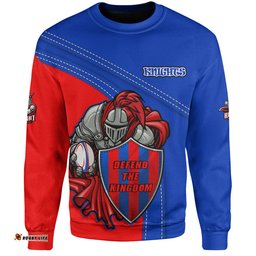 Newcastle Knights Sweatshirt Custom Team Of Us Die Hard Fan Supporters