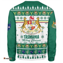 Tasmania Christmas Sweatshirt - Merry Chrissie Sweatshirt