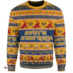 South Australia Big Things Christmas Custom Sweatshirt - The Big Lobster Sweatshirt