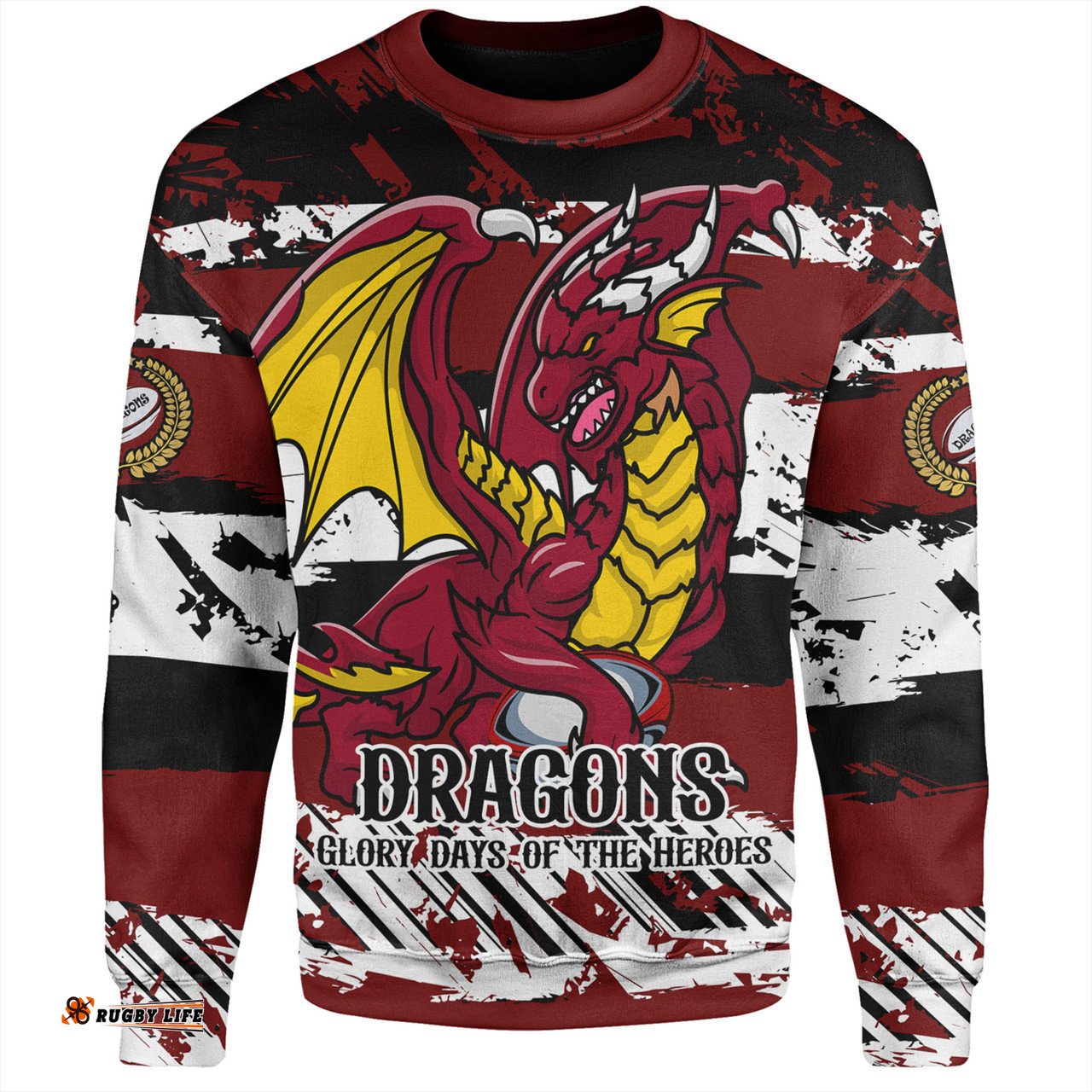 St. George Illawarra Dragons Sweatshirt - Theme Song Inspired