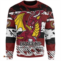St. George Illawarra Dragons Sweatshirt - Theme Song Inspired