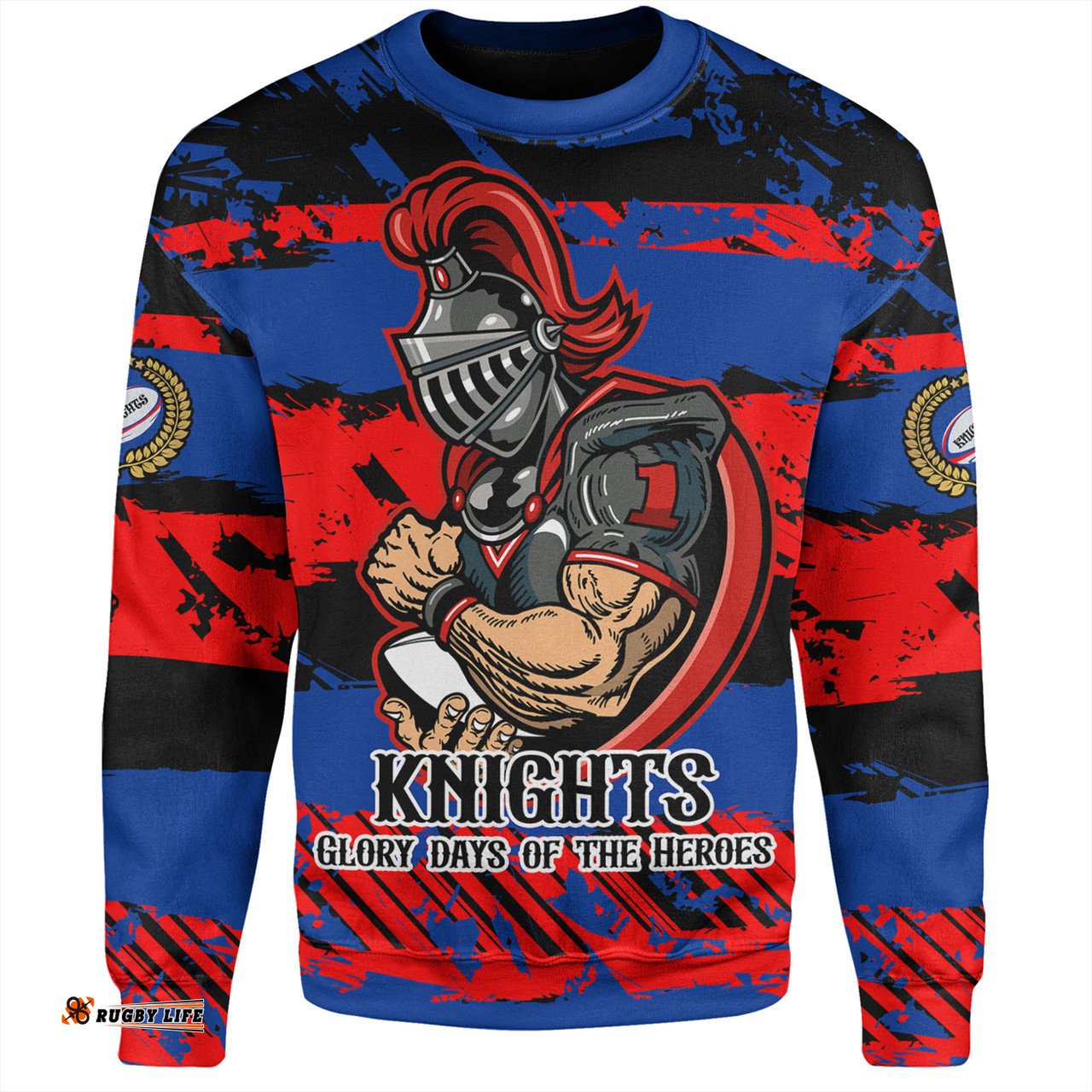 Newcastle Knights Sport Sweatshirt - Theme Song Inspired