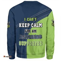 Canberra Raiders Sweatshirt Custom Team Of Us Die Hard Fan Supporters