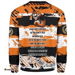 Wests Tigers Sweatshirt - Theme Song Inspired