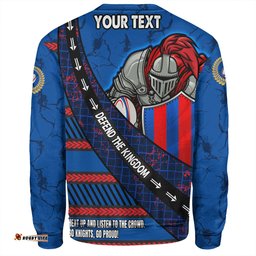 Newcastle Knights Sport Sweatshirt - Theme Song For Rugby With Sporty Style