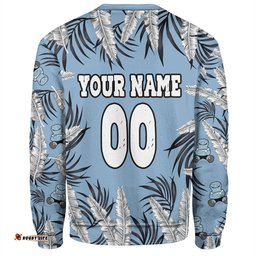 Cronulla-Sutherland Sharks Sweatshirt - Tropical Patterns Sharkies Sweatshirt