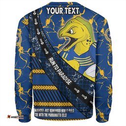 Parramatta Eels Sport Sweatshirt - Theme Song For Rugby With Sporty Style