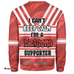 St. George Illawarra Dragons Custom Sweatshirt - St. George Illawarra Dragons Supporter Sweatshirt