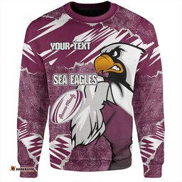 Manly Warringah Sea Eagles Sweatshirt - Theme Song