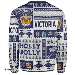 Victoria Christmas Sweatshirt - Holly Jolly Chrissie Sweatshirt