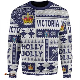 Victoria Christmas Sweatshirt - Holly Jolly Chrissie Sweatshirt
