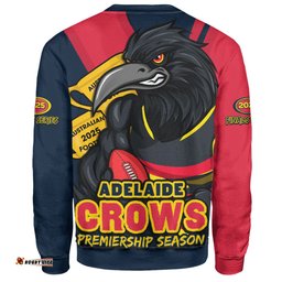 Amazing Aussie Adelaide Crows Australian Football Finals Premiership Spirit Sweatshirt