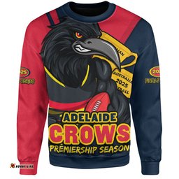 Amazing Aussie Adelaide Crows Australian Football Finals Premiership Spirit Sweatshirt