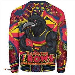 Amazing Aussie Adelaide Crows Blazing Spirit Of Victory Sweatshirt