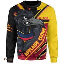Amazing Aussie Adelaide Crows Battlefield Glory Gear Sweatshirt