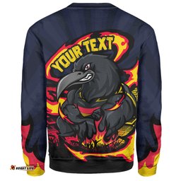 Amazing Aussie Adelaide Crows Premiership Series Flame Edition Sweatshirt