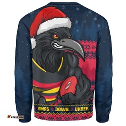 Amazing Aussie Adelaide Crows Merry Christmas Down Under Footy Power Style Sweatshirt