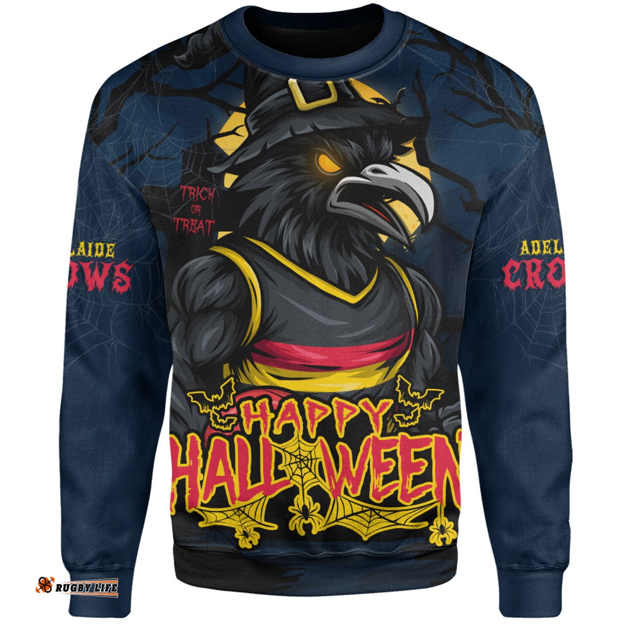 Amazing Aussie Adelaide Crows Full Moon Fever Halloween Supporter Sweatshirt