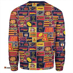 Amazing Aussie Adelaide Crows Legacy Of The Pride Comic Style Sweatshirt
