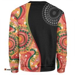 Amazing Aussie Australia Aboriginal Custom Aboriginal Art Style Abstract Sweatshirt