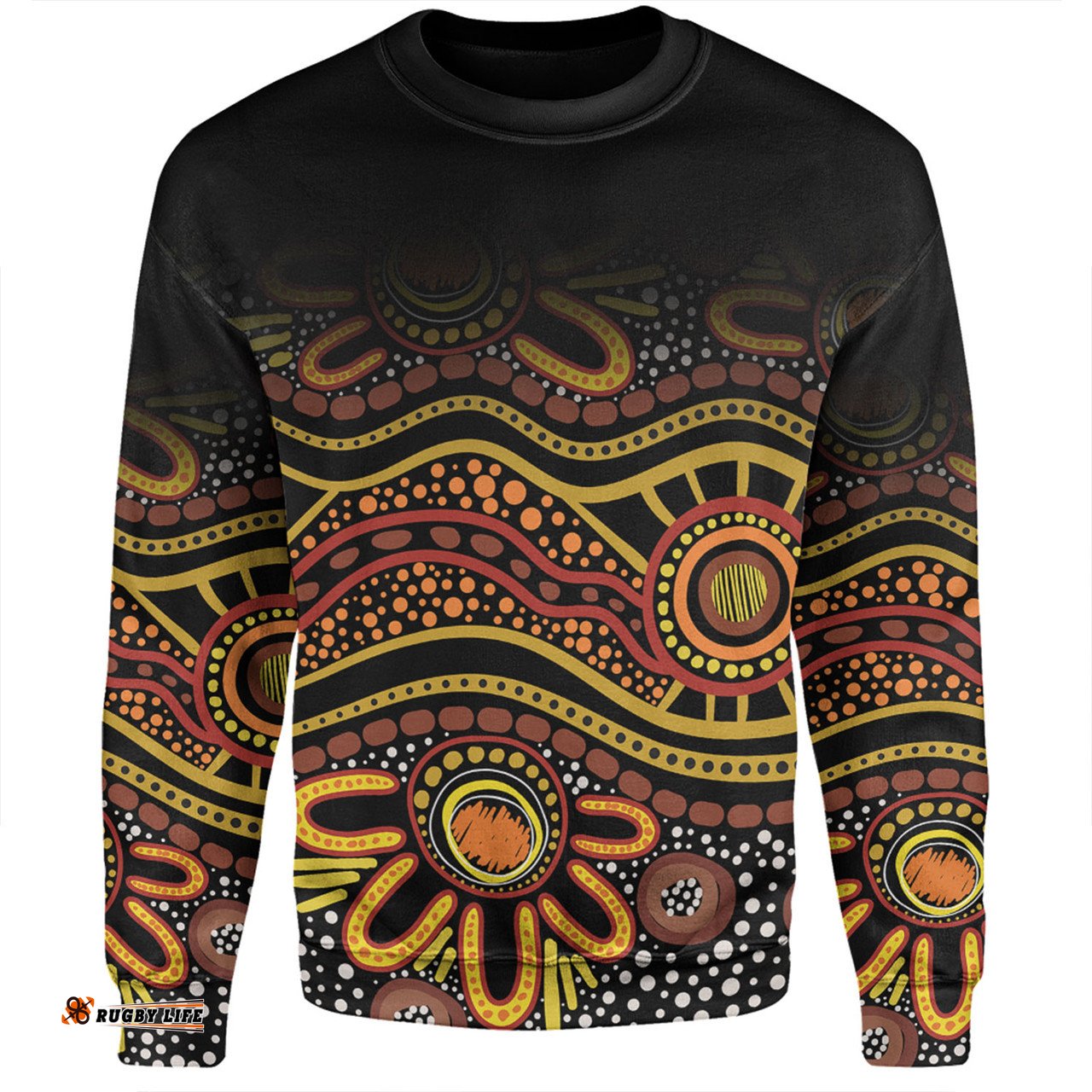 Amazing Aussie Australia Aboriginal Custom Dot In Aboriginal Style Sweatshirt