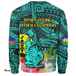 Amazing Aussie Australia South Sea Islanders I'm New Caledonian With Polynesian Tropical Style Sweatshirt