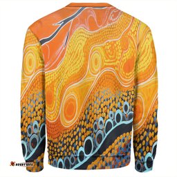 Amazing Aussie Australia Aboriginal Indigenous Aboriginal Art Dot Sweatshirt