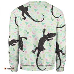 Amazing Aussie Australia Goanna Aboriginal Goanna Dot Art Colorful Inspired  Sweatshirt